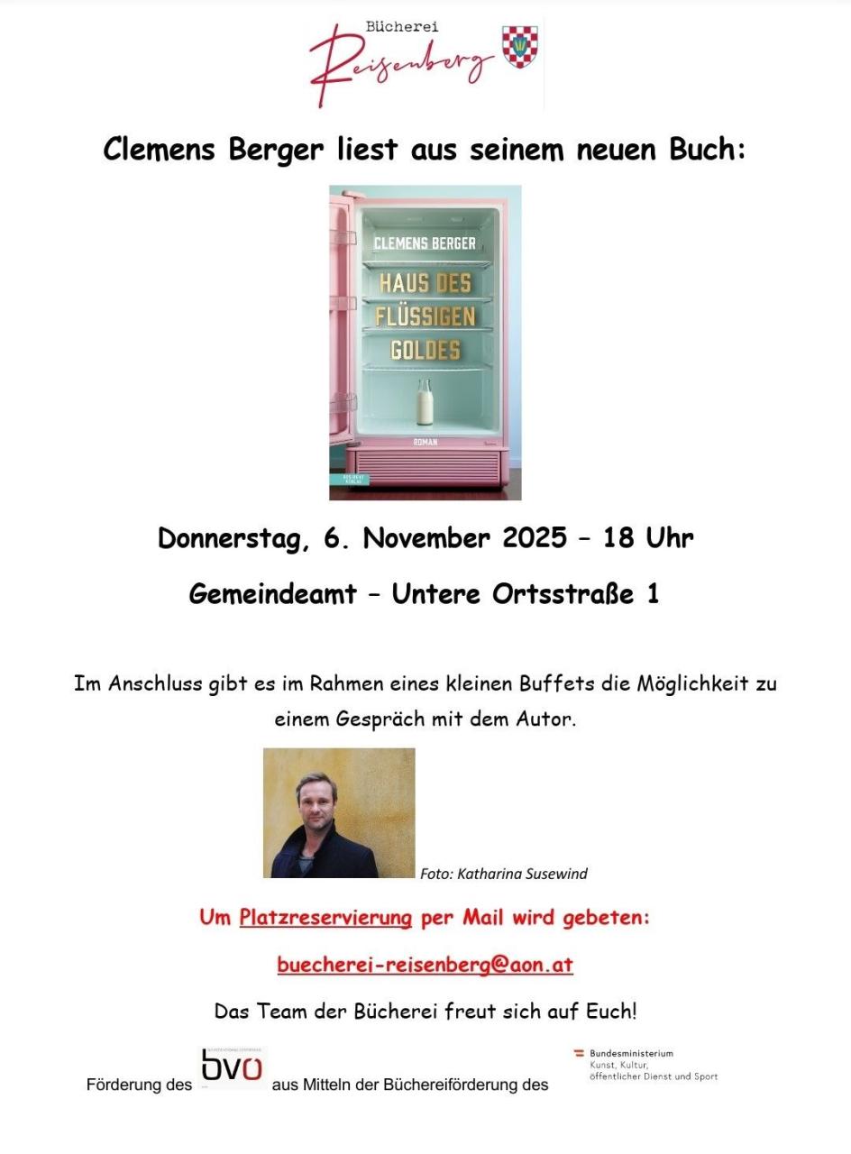 Lesung Clemens Berger