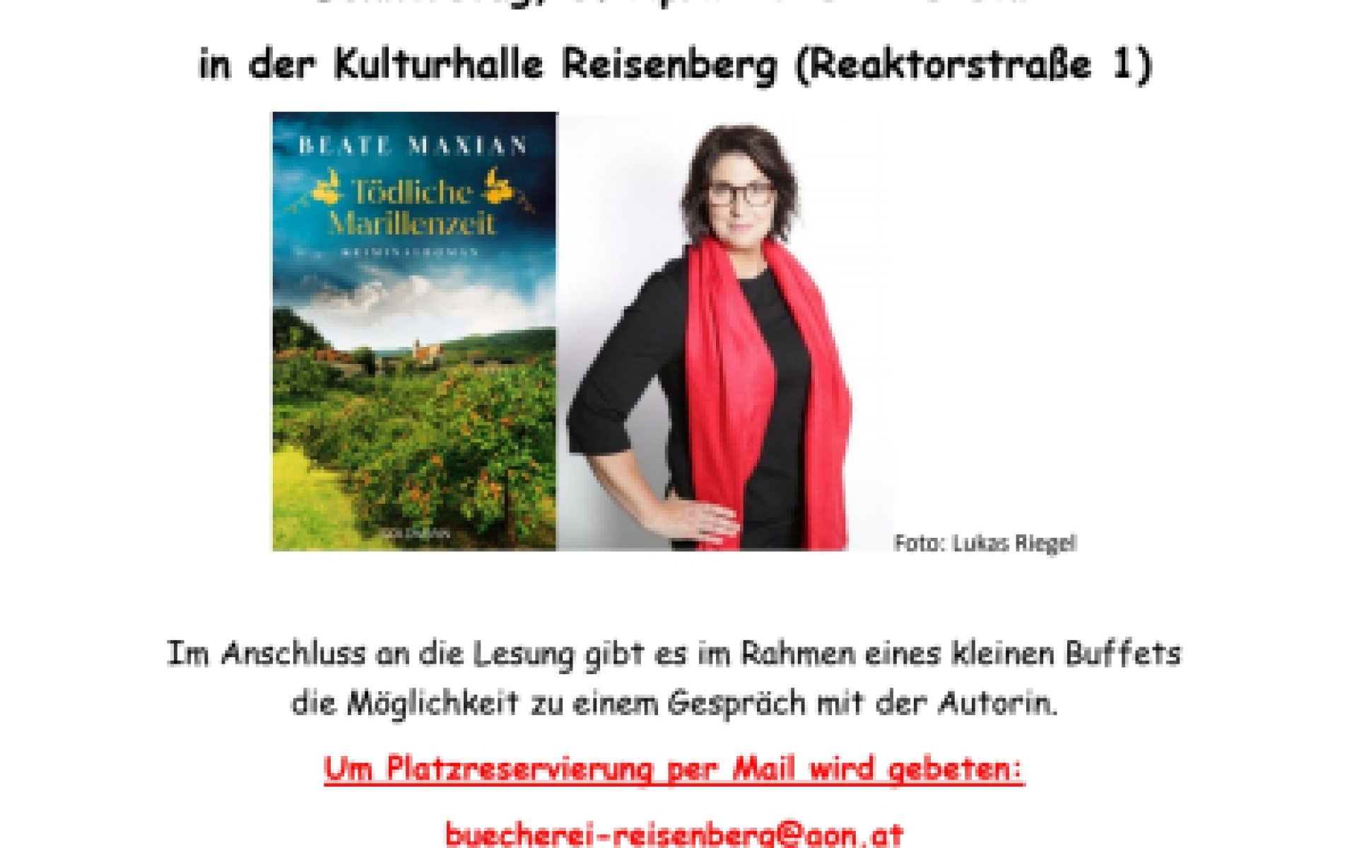 Beate Maxian in Reisenberg