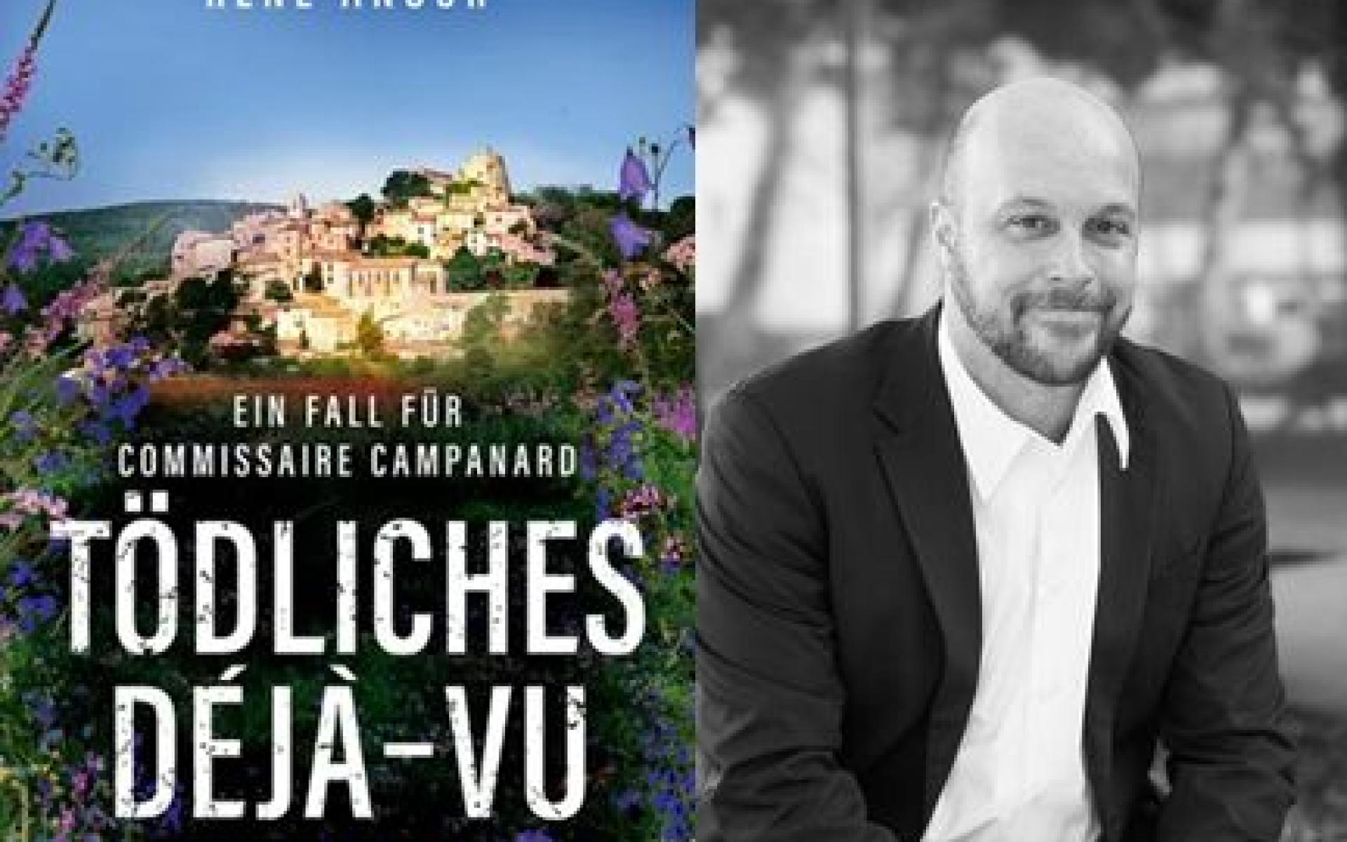 Lesung mit René Anour Buchbild und Autor