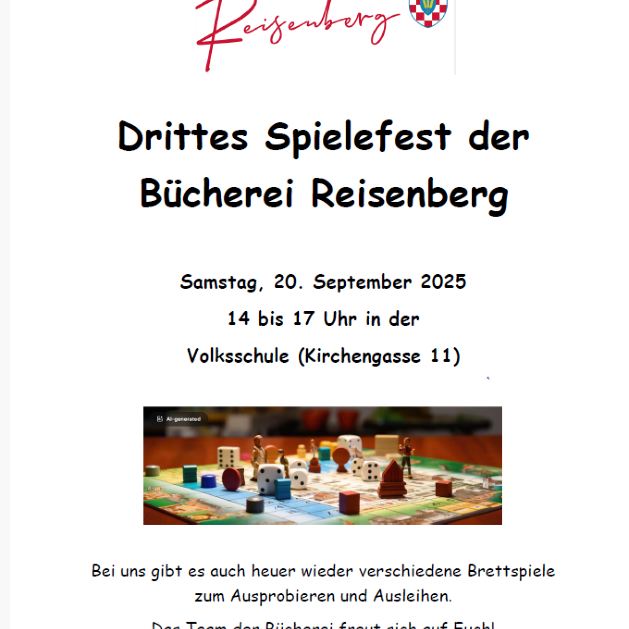 3. Spielefest im Herbst 2025