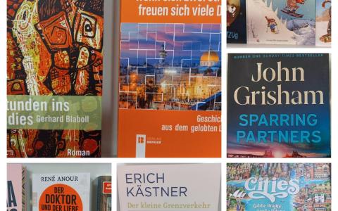 Collage der Ansichten der Bücher von 2025