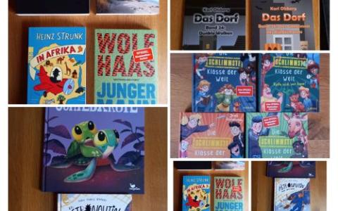 Collage der Buchcovers der neuen Bücher von Juni 2026